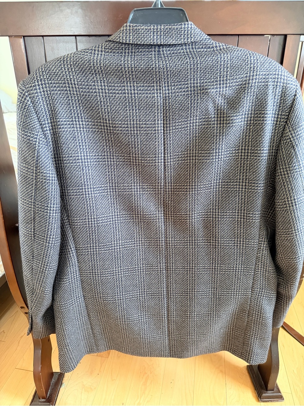 Jones New York Gray Check Coat - Picture 3 of 9